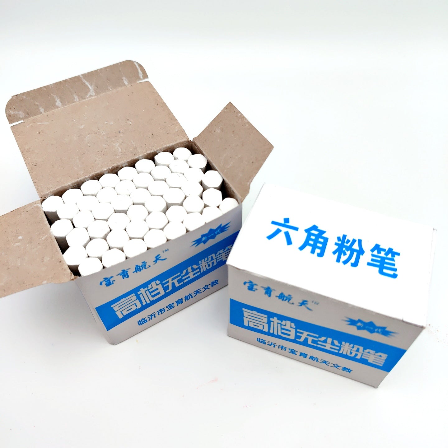 六角粉筆 無塵粉筆 無毒 傳統黑板適用