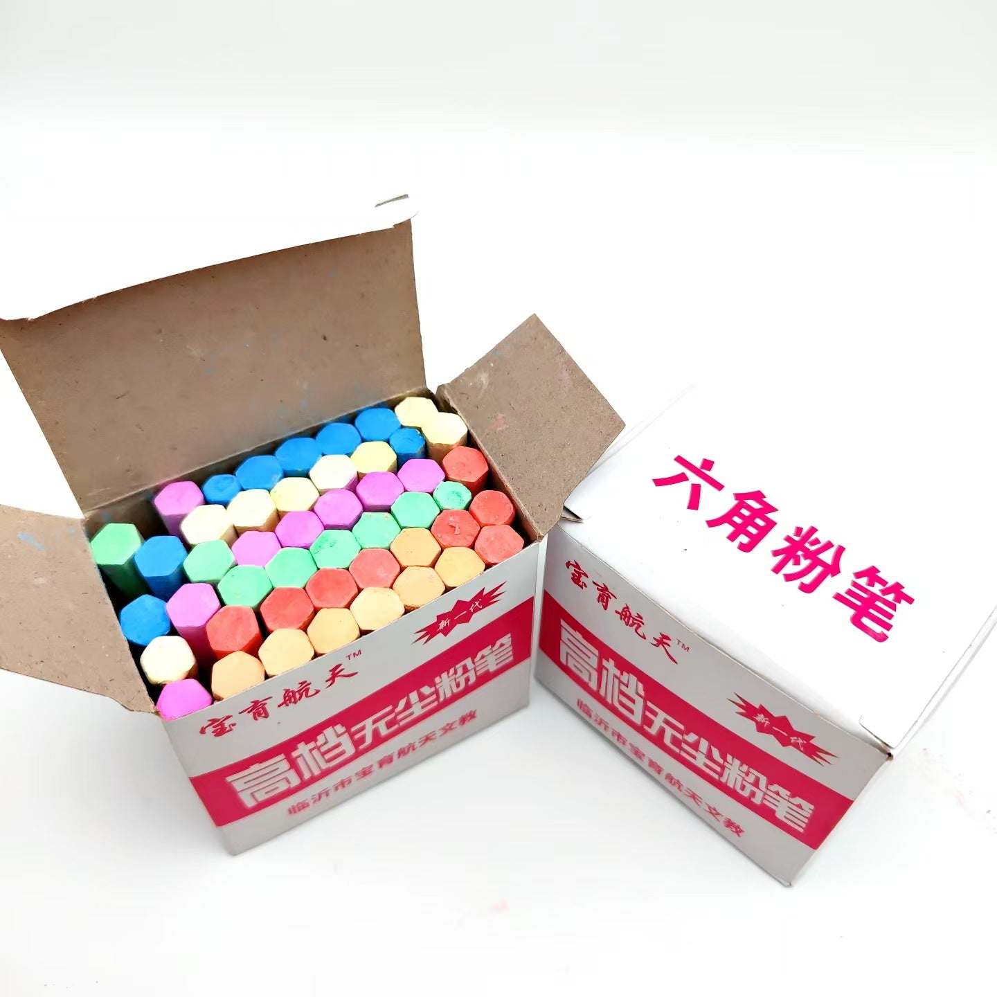六角粉筆 無塵粉筆 無毒 傳統黑板適用